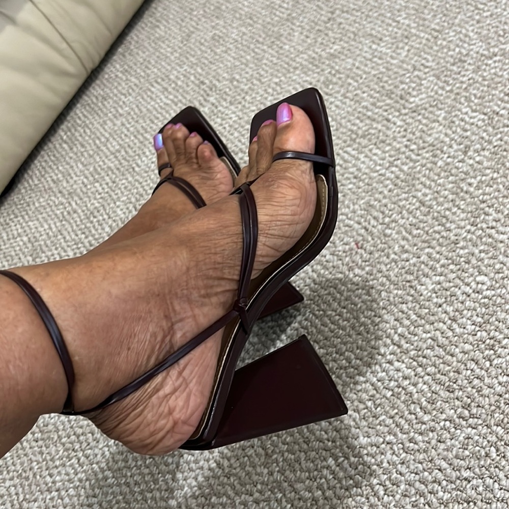 Play the game in a chunky heels by EGO!